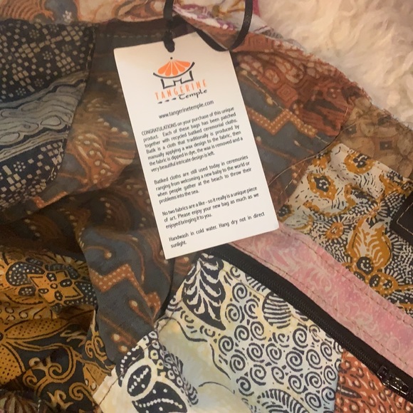 Tangerine Temple one of a kind bag - Picture 3 of 3